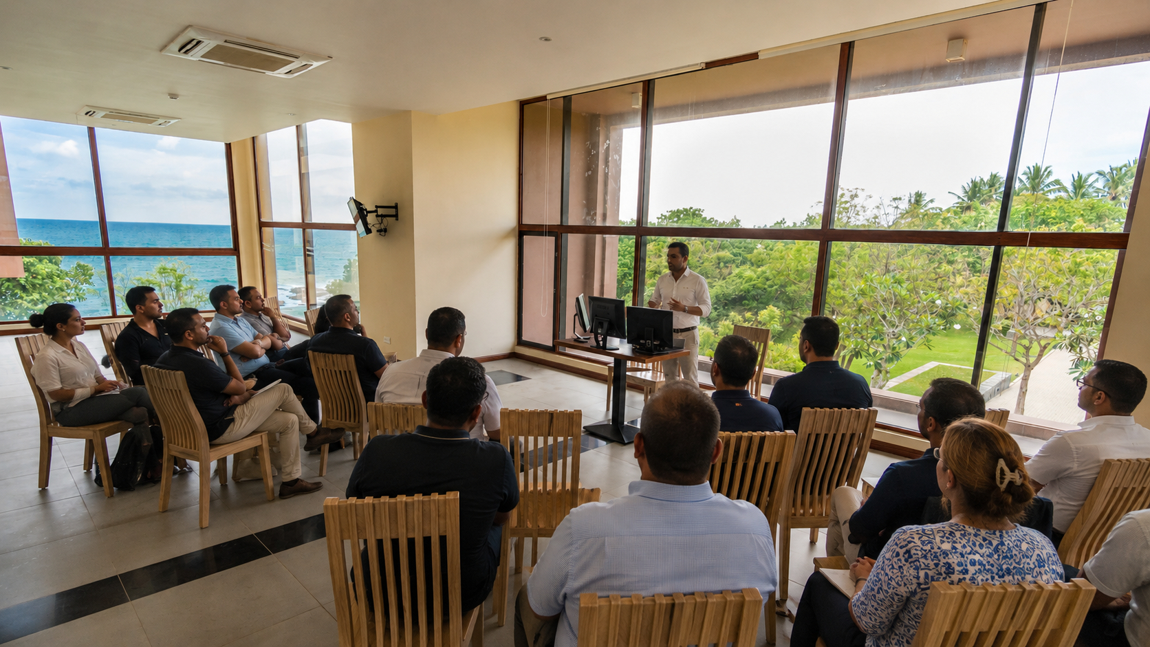 Conference in progress
