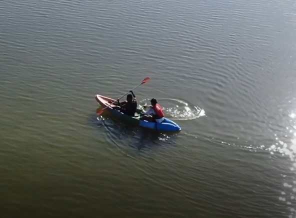 Kayak Journey at Rekawa Lagoon 